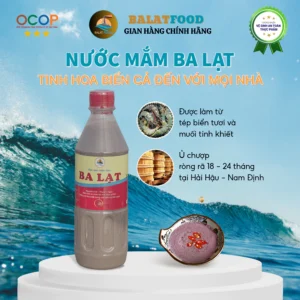 1 Lít Mắm Tôm BA LẠT, Thành Phần Hoàn Toàn Tự Nhiên Và Tốt Cho Sức Khỏe
